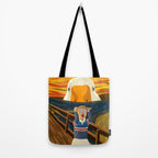 The Honk - The Scream Parody | Goose MEME Tote Bag Gallery Image 2