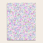 Retro Lilac Ditsy Cottage Garden Floral Notebook Gallery Image 4