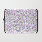 Retro Lilac Ditsy Cottage Garden Floral Laptop Sleeve Gallery Image 1