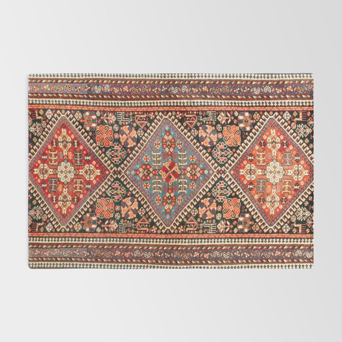 Qashqa'i  Antique Fars Southwest Persian Rug Print Rug Gallery Image 2