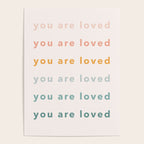 you are loved rainbow  Poster Gallery Image 4