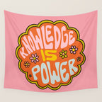 Knowledge is Power Wall Tapestry Gallery Image 4