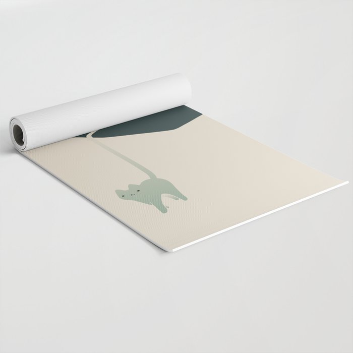 Cat Landscape 149 Yoga Mat Gallery Image 2