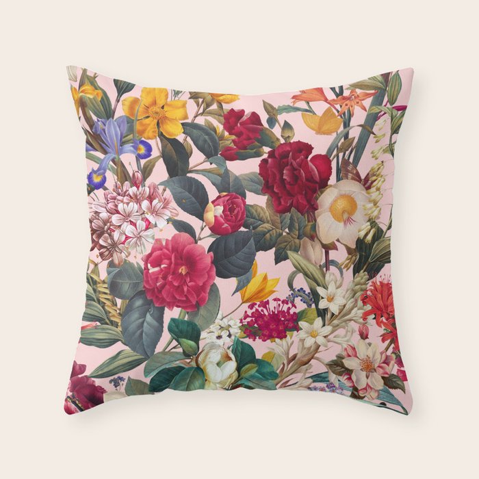 Floral Spice II Throw Pillow Gallery Image 6