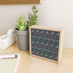 William Morris Bird and Anemone Forest Indigo Mini Art Print Gallery Image 2