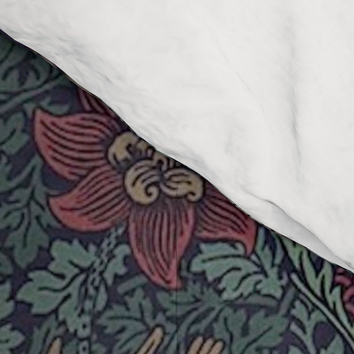 William Morris Bird and Anemone Forest Indigo Comforter Gallery Image 4