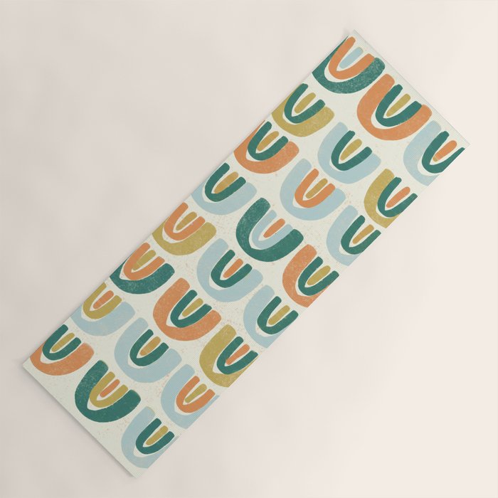 Abstract No.7 Yoga Mat Gallery Image 1