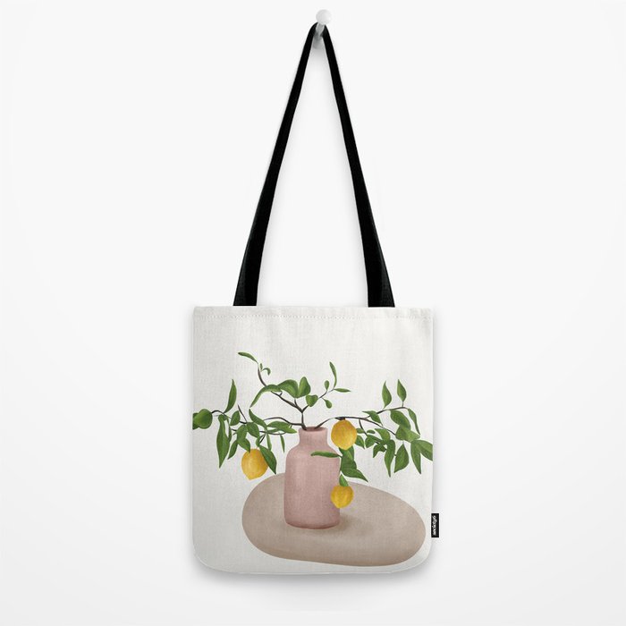 Lemon Branches Tote Bag Gallery Image 2