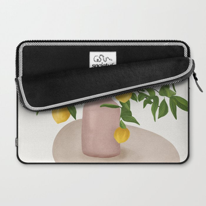 Lemon Branches Laptop Sleeve Gallery Image 2