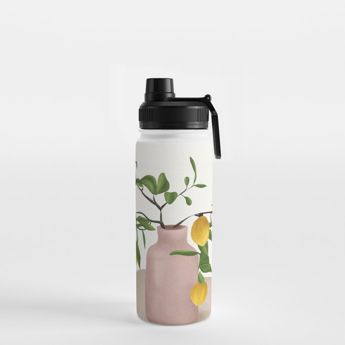 Lemon Branches Water Bottle Gallery Image 2