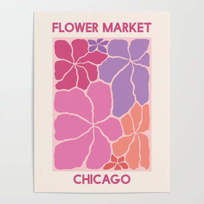 Flower Market Chicago Poster Gallery Image 4