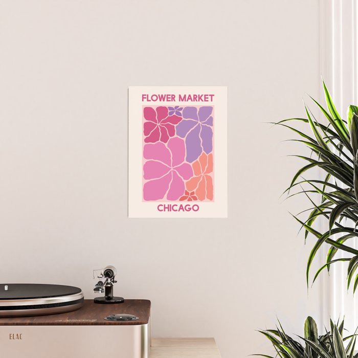 Flower Market Chicago Poster Gallery Image 2