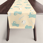 Moka Pots and Espresso Cups Table Runner Gallery Image 1