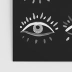 Evil Eye - Black and White Poster Gallery Image 3