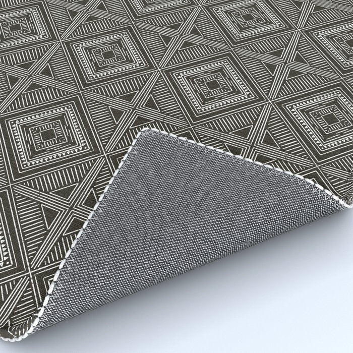 Boho Tiles | Charcoal Rug Gallery Image 4