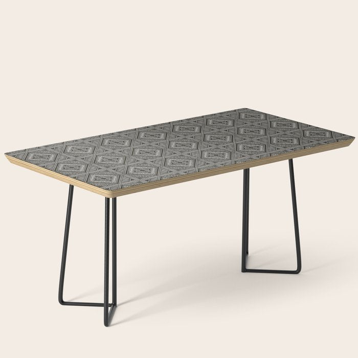 Boho Tiles | Charcoal Coffee Table Gallery Image 1