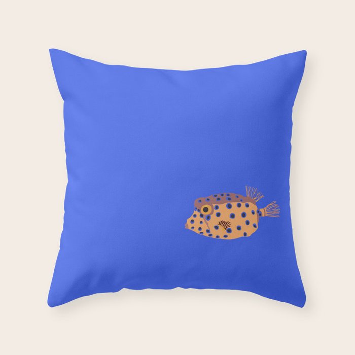 Box Fish Throw Pillow Gallery Image 6