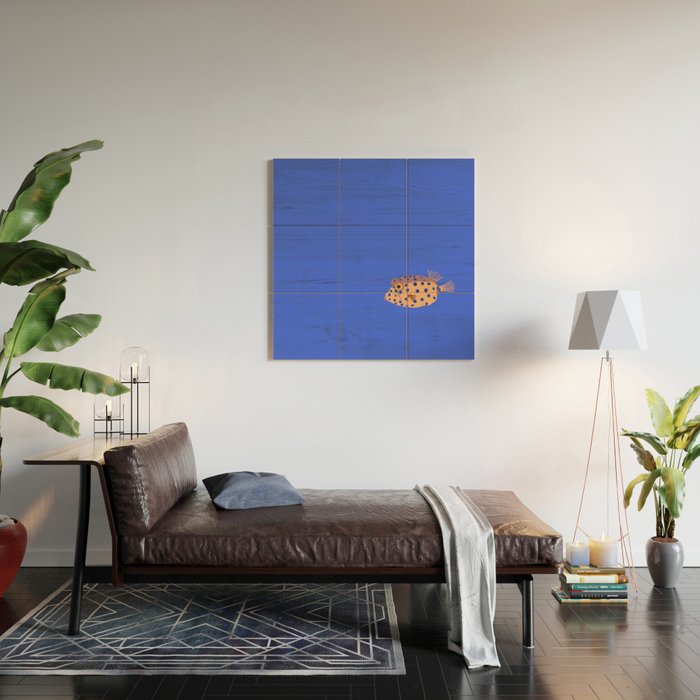 Box Fish Wood Wall Art Gallery Image 2