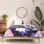 Abstract geometric shape modern pattern art Comforter Gallery Image 3