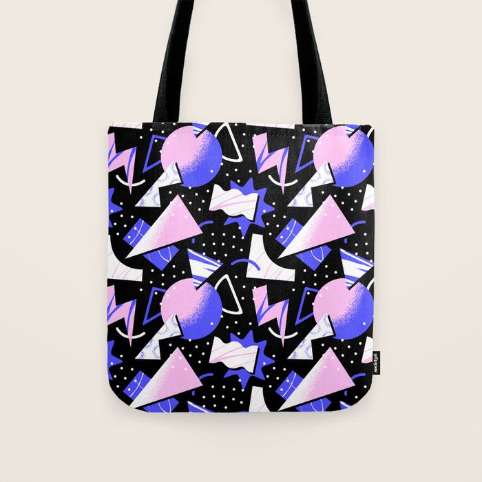 Abstract geometric shape modern pattern art Tote Bag Gallery Image 1