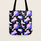 Abstract geometric shape modern pattern art Tote Bag Gallery Image 1