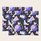 Abstract geometric shape modern pattern art Placemat Gallery Image 1