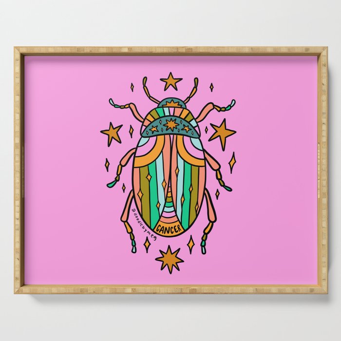Cancer Beetle Serving Tray Gallery Image 1