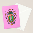 Cancer Beetle Stationery Card Gallery Image 2