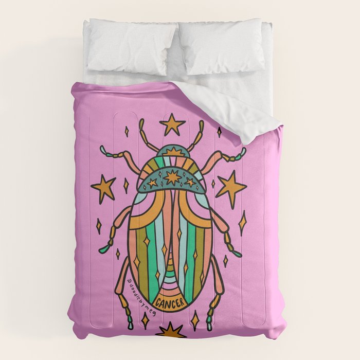 Cancer Beetle Comforter Gallery Image 6