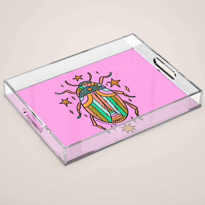 Cancer Beetle Acrylic Tray Gallery Image 1