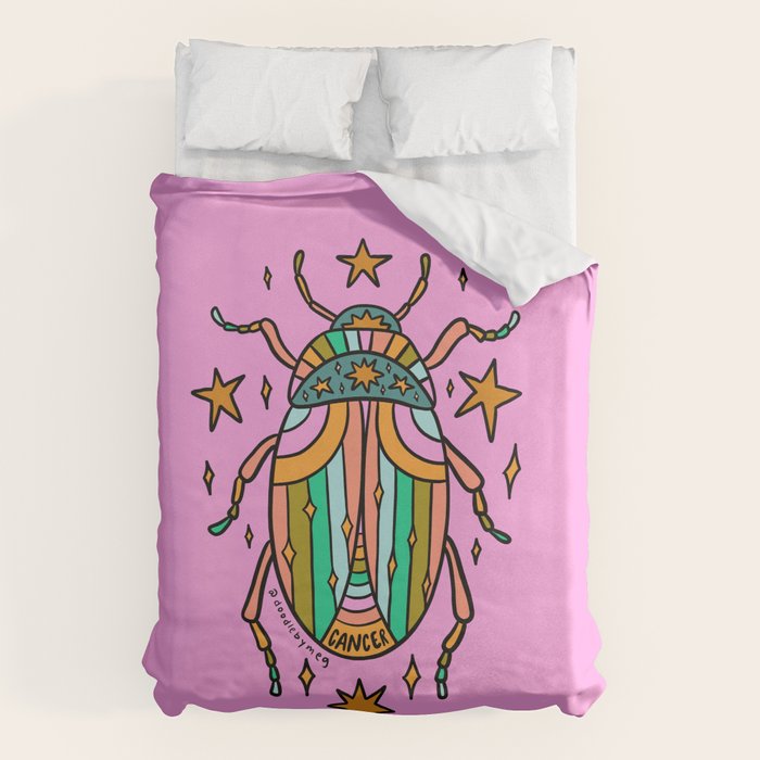 Cancer Beetle Duvet Cover Gallery Image 6