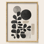 Modern Botanicals - Abstract Minimalist Shapes Serving Tray Gallery Image 1