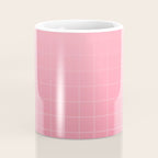Future Grid Dreamy Pastel Pink Ombre Coffee Mug Gallery Image 4
