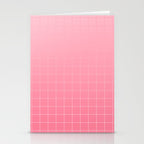 Future Grid Dreamy Pastel Pink Ombre Stationery Card Gallery Image 2