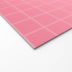 Future Grid Dreamy Pastel Pink Ombre Welcome Mat Gallery Image 2