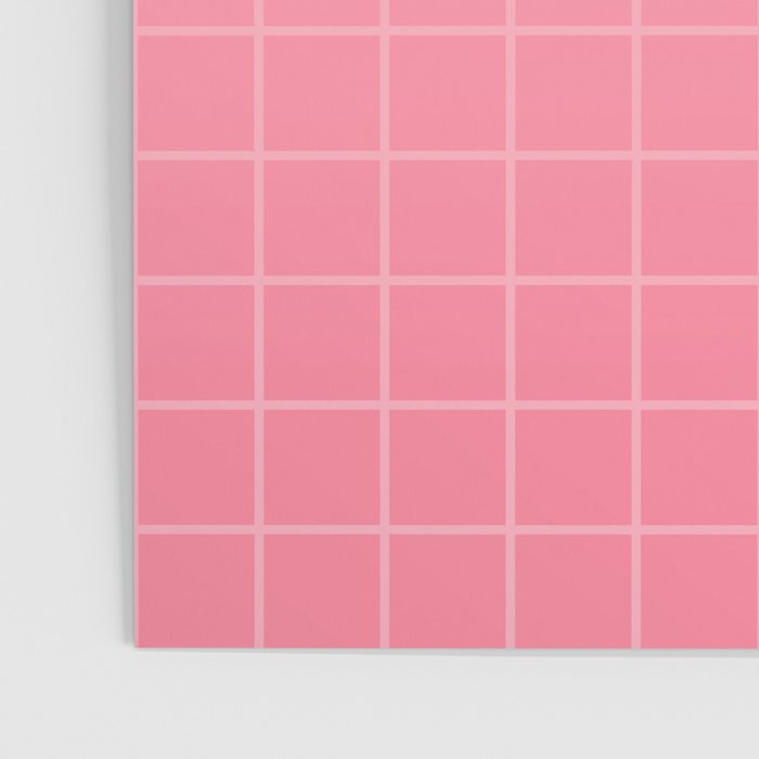Future Grid Dreamy Pastel Pink Ombre Poster Gallery Image 3