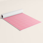 Future Grid Dreamy Pastel Pink Ombre Yoga Mat Gallery Image 2