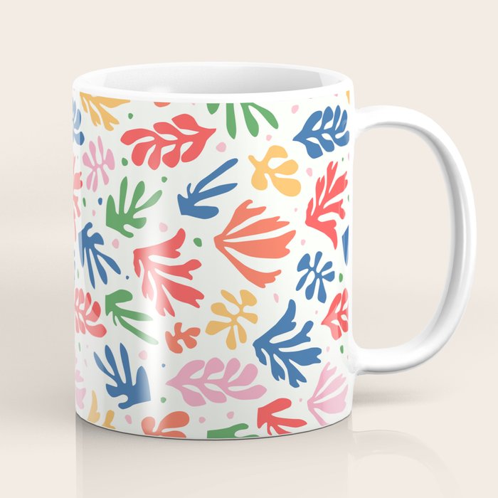 Nature Leaf Cut Outs | Henri Matisse Series Coffee Mug Gallery Image 1
