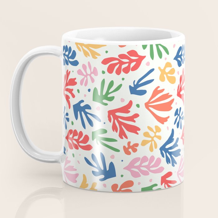 Nature Leaf Cut Outs | Henri Matisse Series Coffee Mug Gallery Image 3