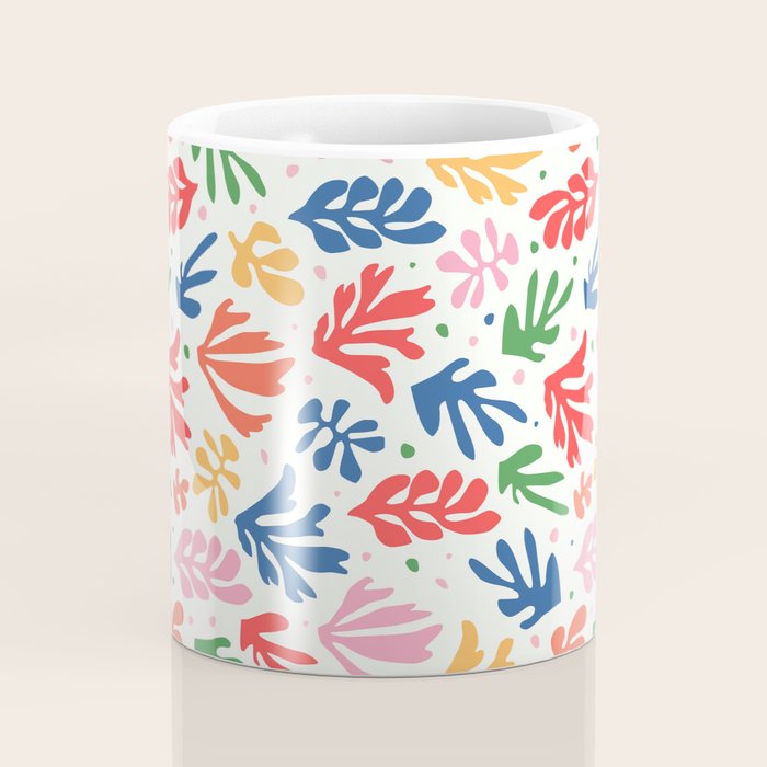 Nature Leaf Cut Outs | Henri Matisse Series Coffee Mug Gallery Image 4