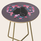 I Heart Cats and Flowers Side Table Gallery Image 2