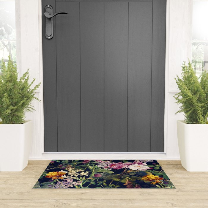 Midnight Forest VII Welcome Mat Gallery Image 3