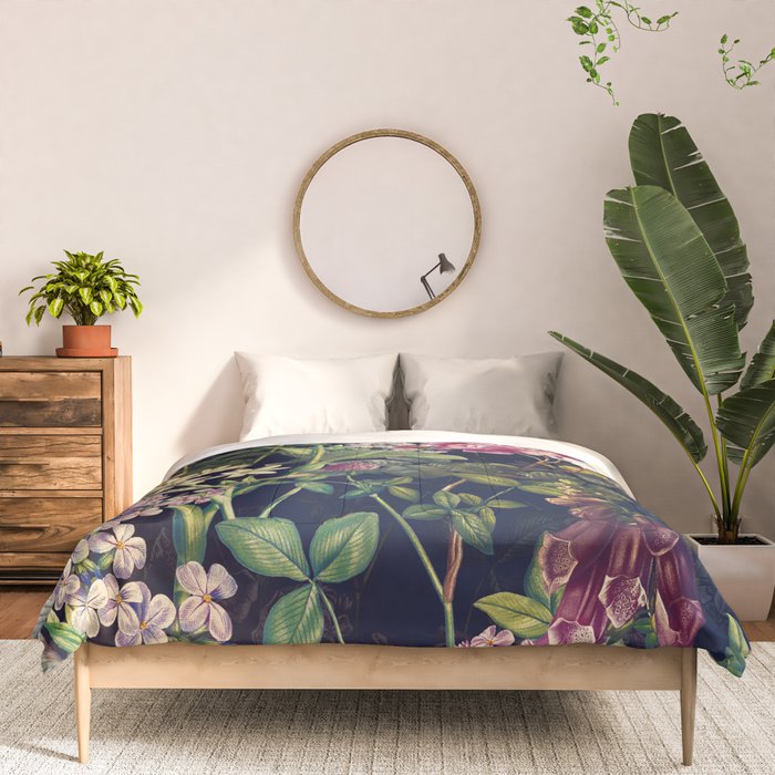 Midnight Forest VII Comforter Gallery Image 3