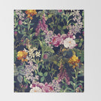 Midnight Forest VII Throw Blanket Gallery Image 2