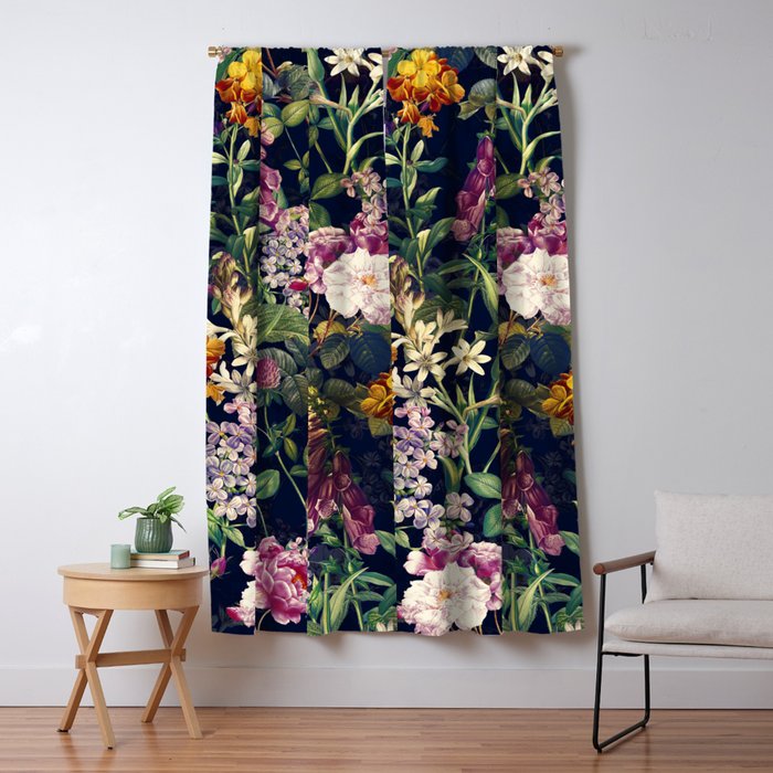 Midnight Forest VII Window Curtain Gallery Image 5