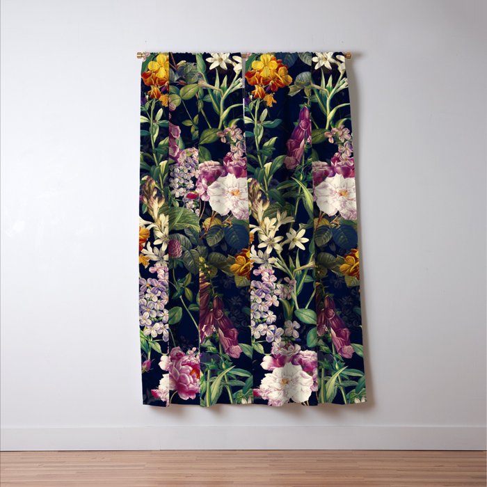 Midnight Forest VII Window Curtain Gallery Image 3