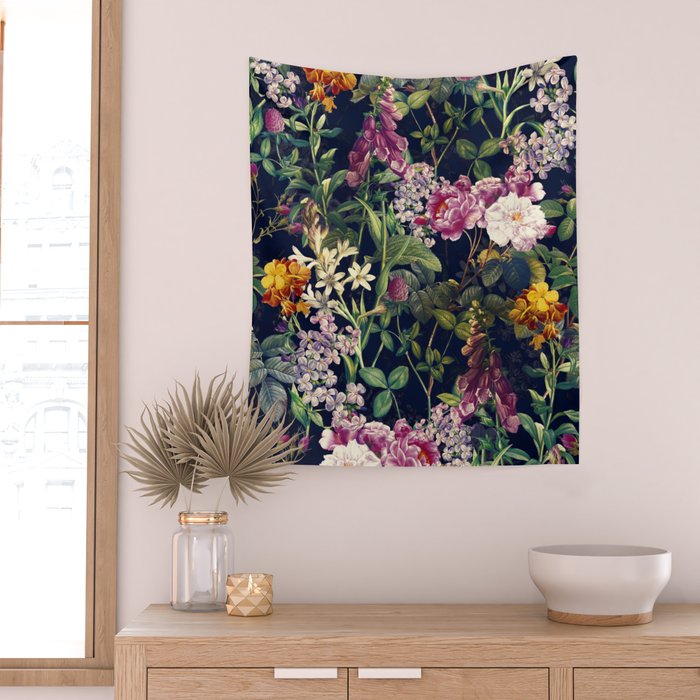 Midnight Forest VII Wall Tapestry Gallery Image 2