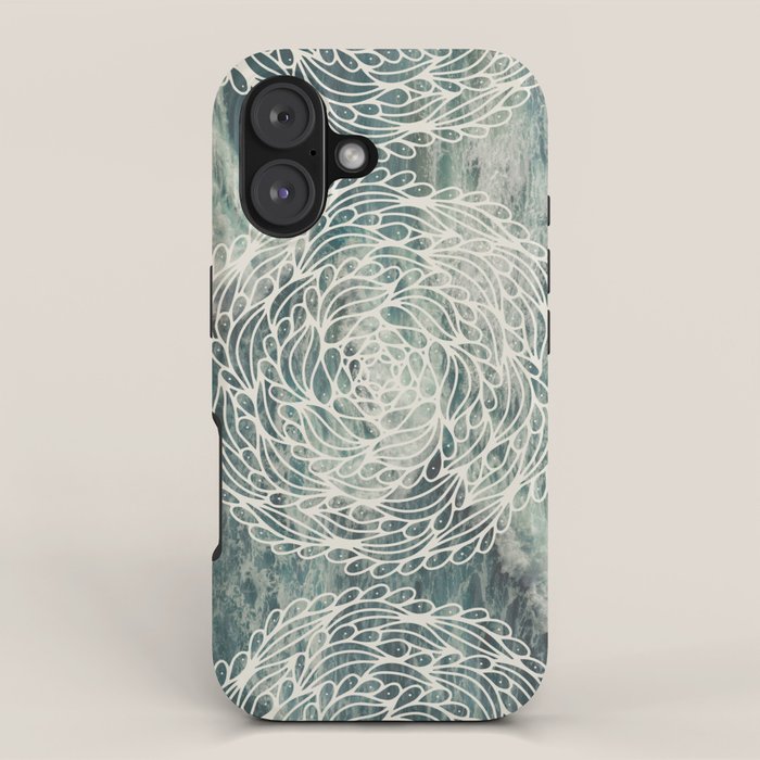 Mandala Ocean Waves iPhone Case Gallery Image 1