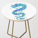 Chinese Dragon - Blue Palette Side Table Gallery Image 2