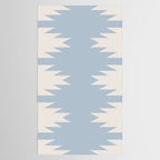 Geometric Southwestern Minimalism - Soft Sky Blue Tablecloth Gallery Image 2